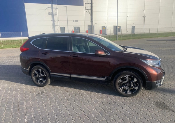 Honda CR-V cena 105000 przebieg: 84500, rok produkcji 2018 z Pruszków małe 211